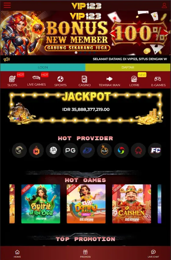 vip123 Daftar Sekarang - Unduh APK