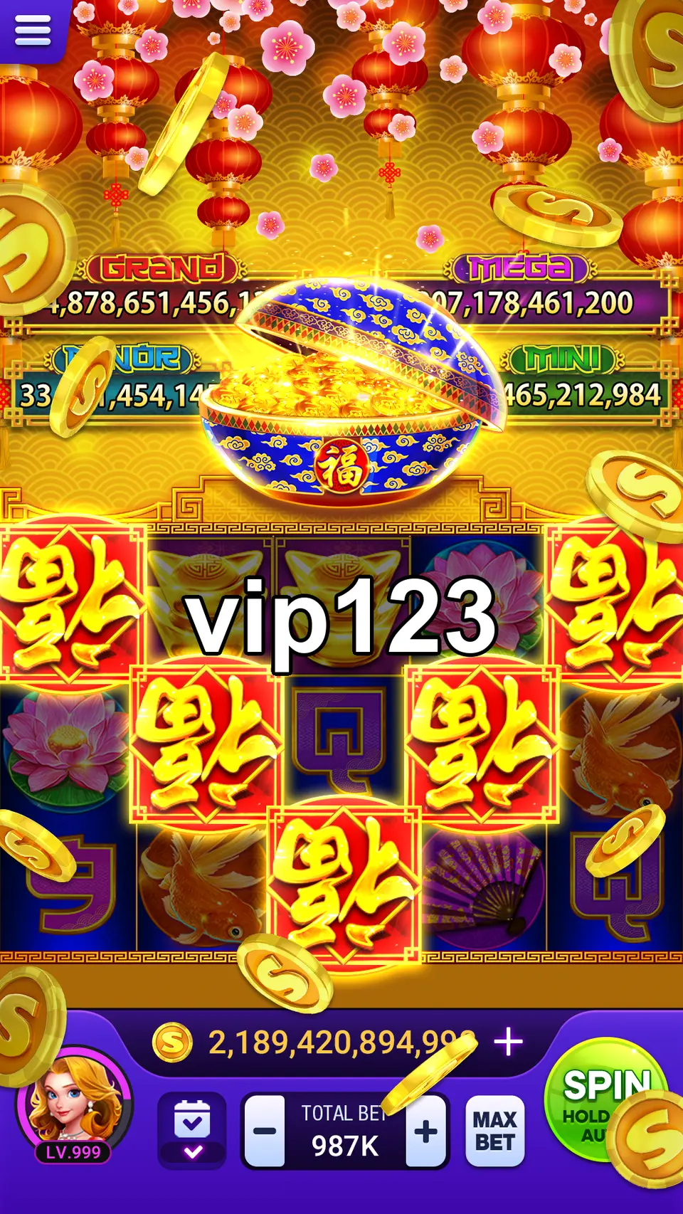 vip123 Tangkapan Layar Resmi APK